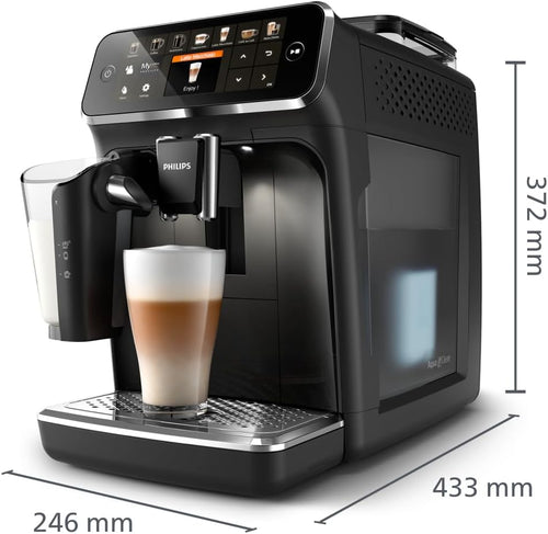 Philips Series 5400 EP5441/50 Kaffeevollautomat, 12 Getränke, LatteGo Milchsystem, TFT-Display, anpassbare Einstellungen