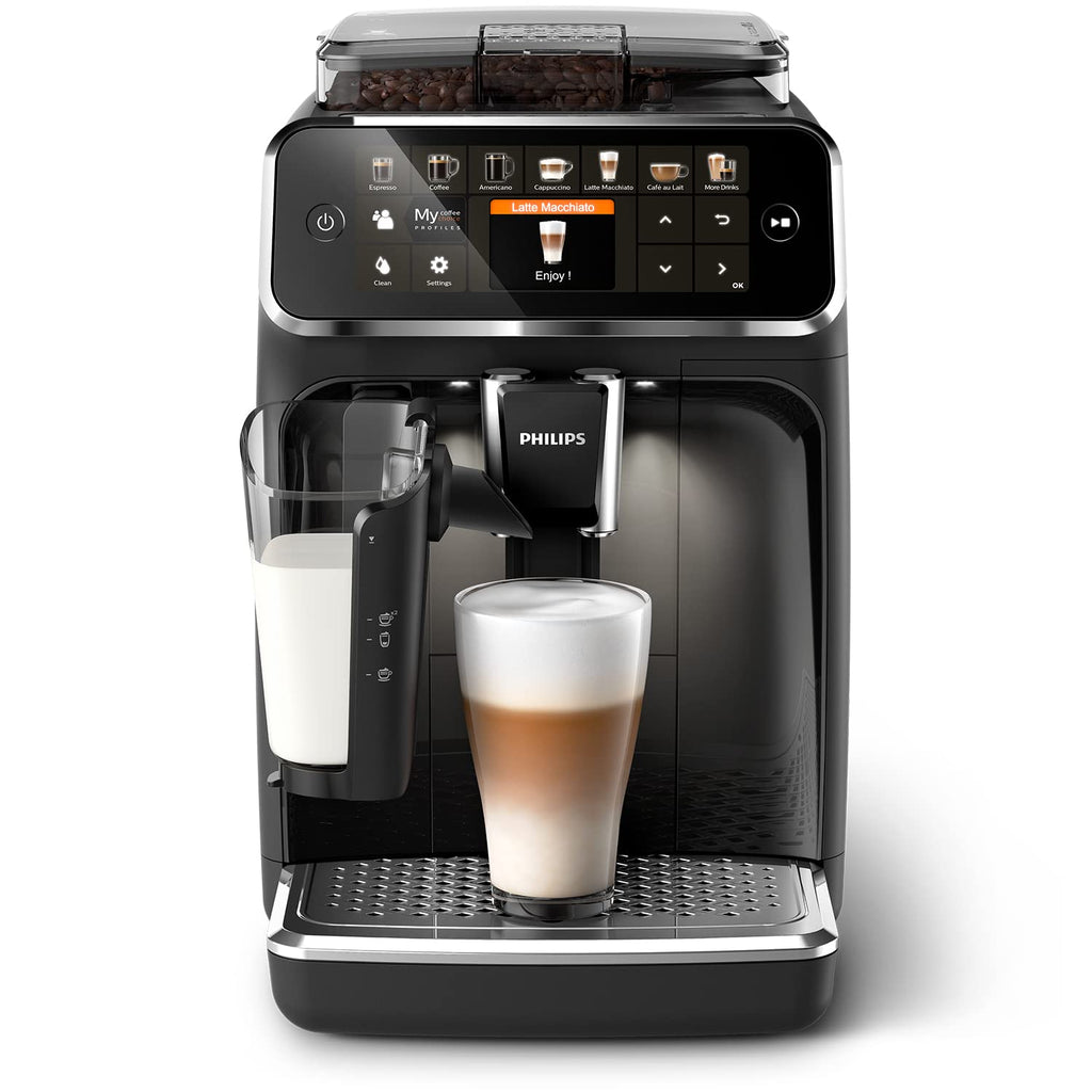 Philips Series 5400 EP5441/50 Kaffeevollautomat, 12 Getränke, LatteGo Milchsystem, TFT-Display, anpassbare Einstellungen