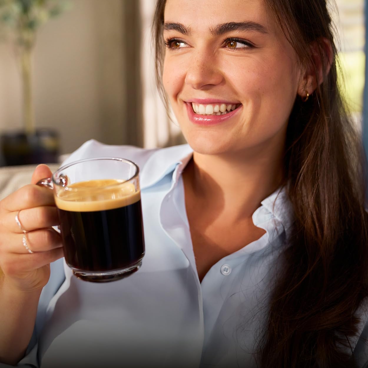 Philips Series 5400 EP5441/50 Kaffeevollautomat, 12 Getränke, LatteGo Milchsystem, TFT-Display, anpassbare Einstellungen