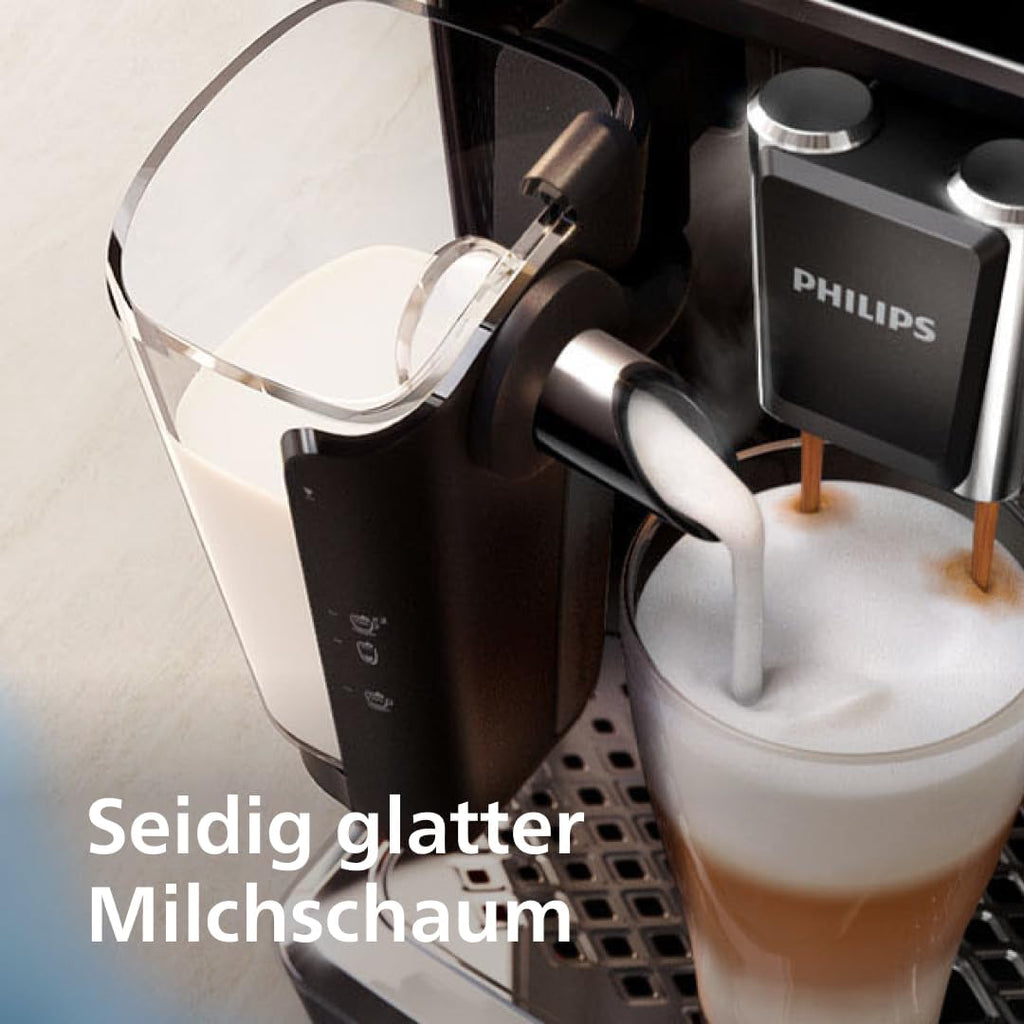 Philips Series 5400 EP5441/50 Kaffeevollautomat, 12 Getränke, LatteGo Milchsystem, TFT-Display, anpassbare Einstellungen