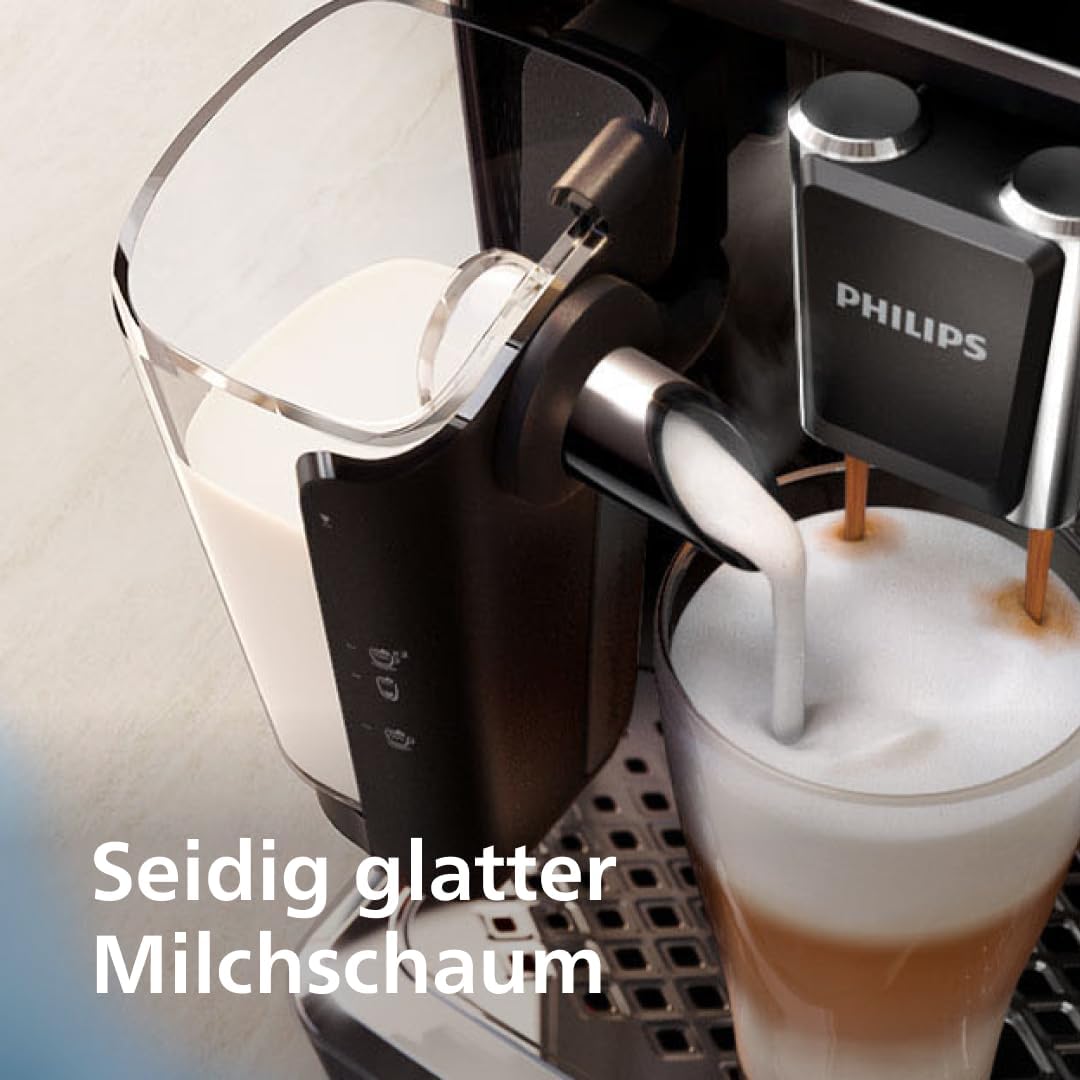 Philips Series 5400 EP5441/50 Kaffeevollautomat, 12 Getränke, LatteGo Milchsystem, TFT-Display, anpassbare Einstellungen